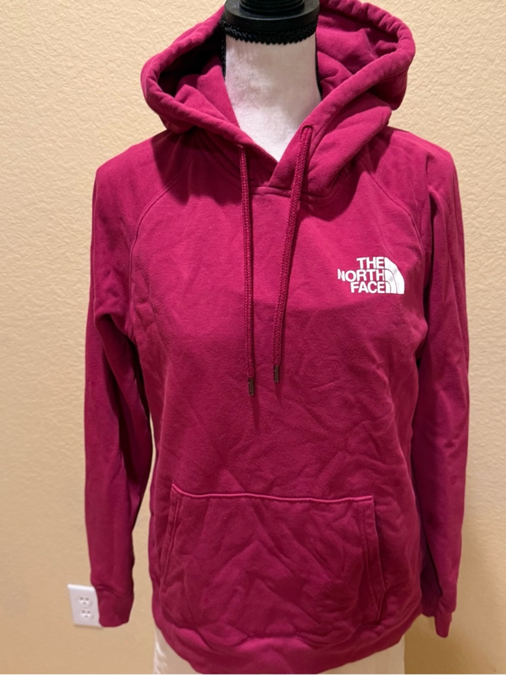The North Face Magenta Fleece Pullover Hoodie